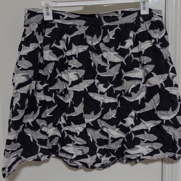 Retrolicious Dresses & Skirts - Retrolicious Black and White Shark Skirt